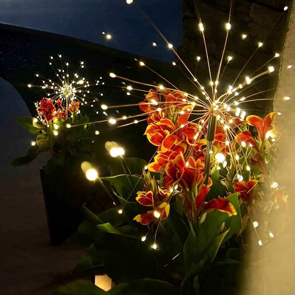 Solar Powered Garden Fairy Lights For Outdoor Areas
