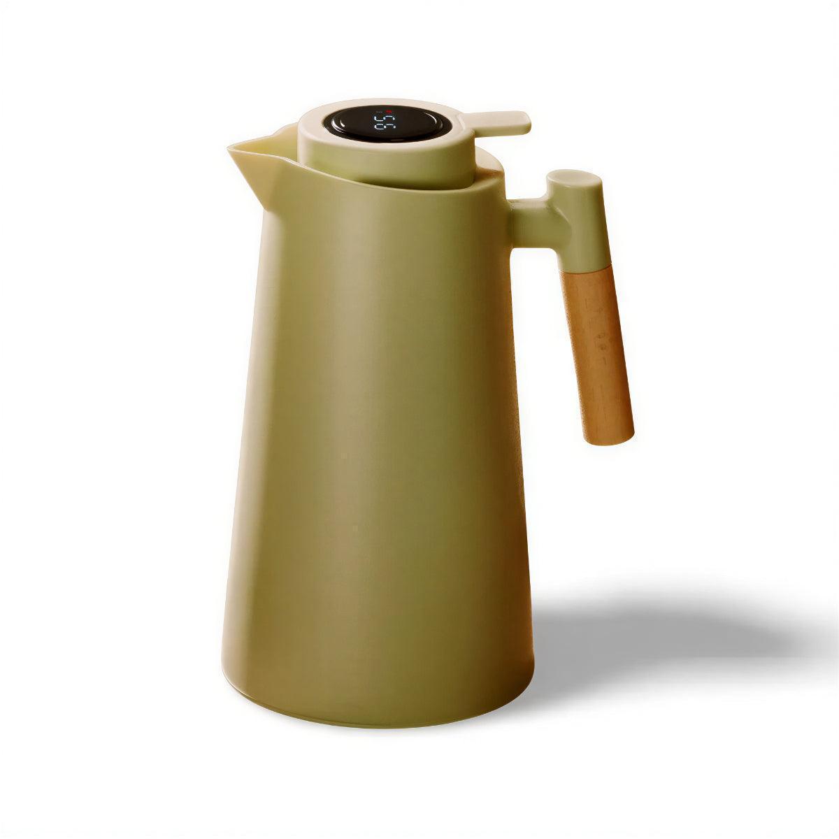 Thermal Insulated Water Jug With Integrated Digital Temperature Display Screen