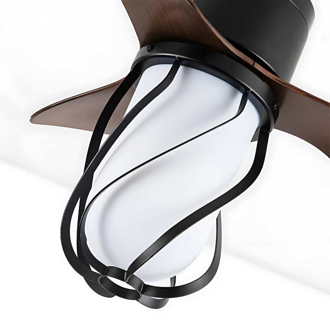 Vintage Ceiling Fan Light with Remote Control