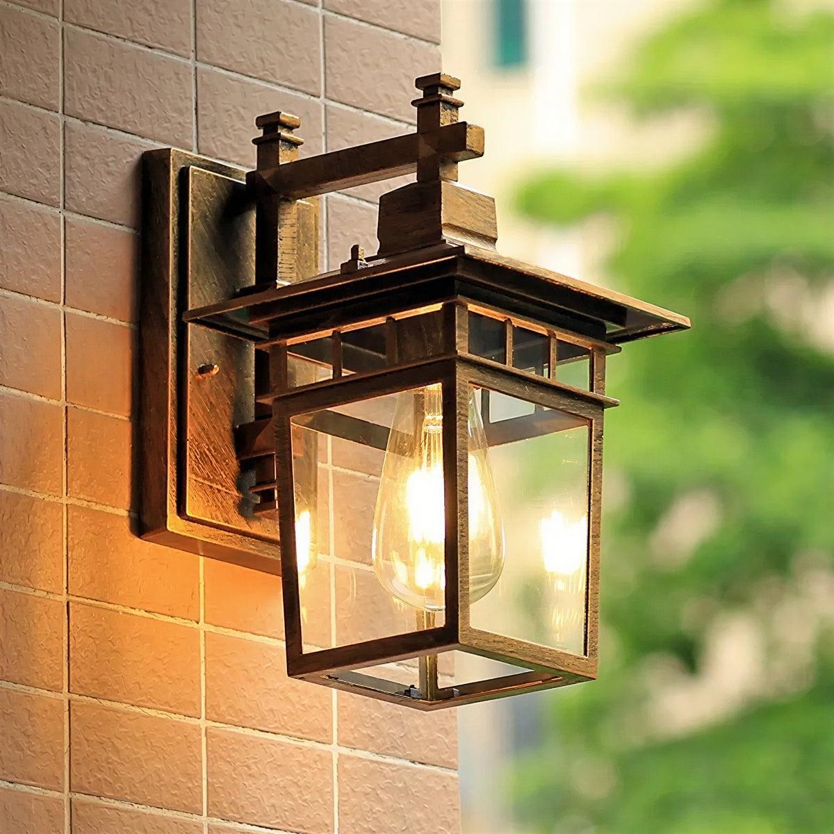 Vintage Deco Styled Wall Light For Exterior Outdoor Lighting