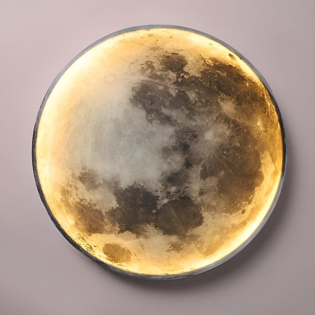 Wall Light with Moon Design and LED Decorative Sconce