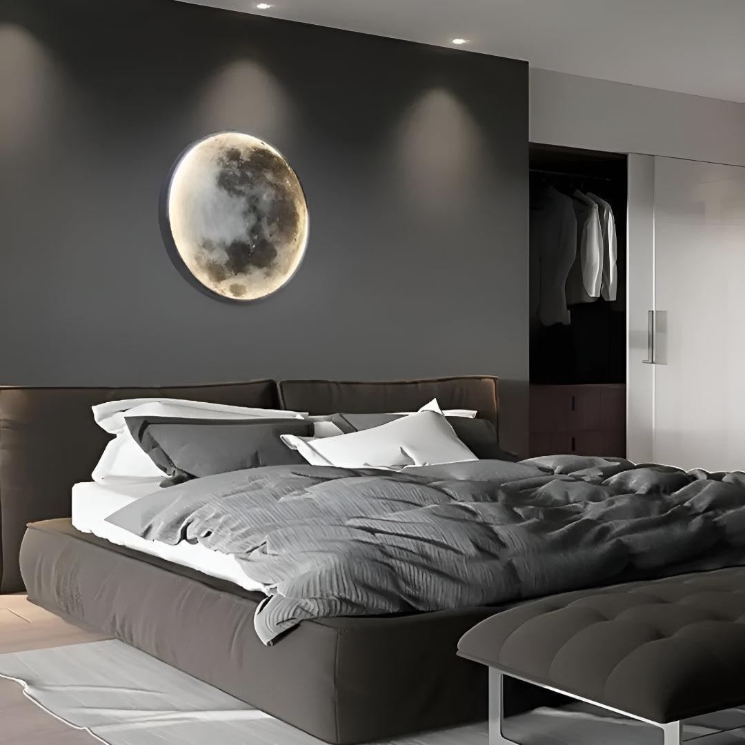Wall Light with Moon Design and LED Decorative Sconce