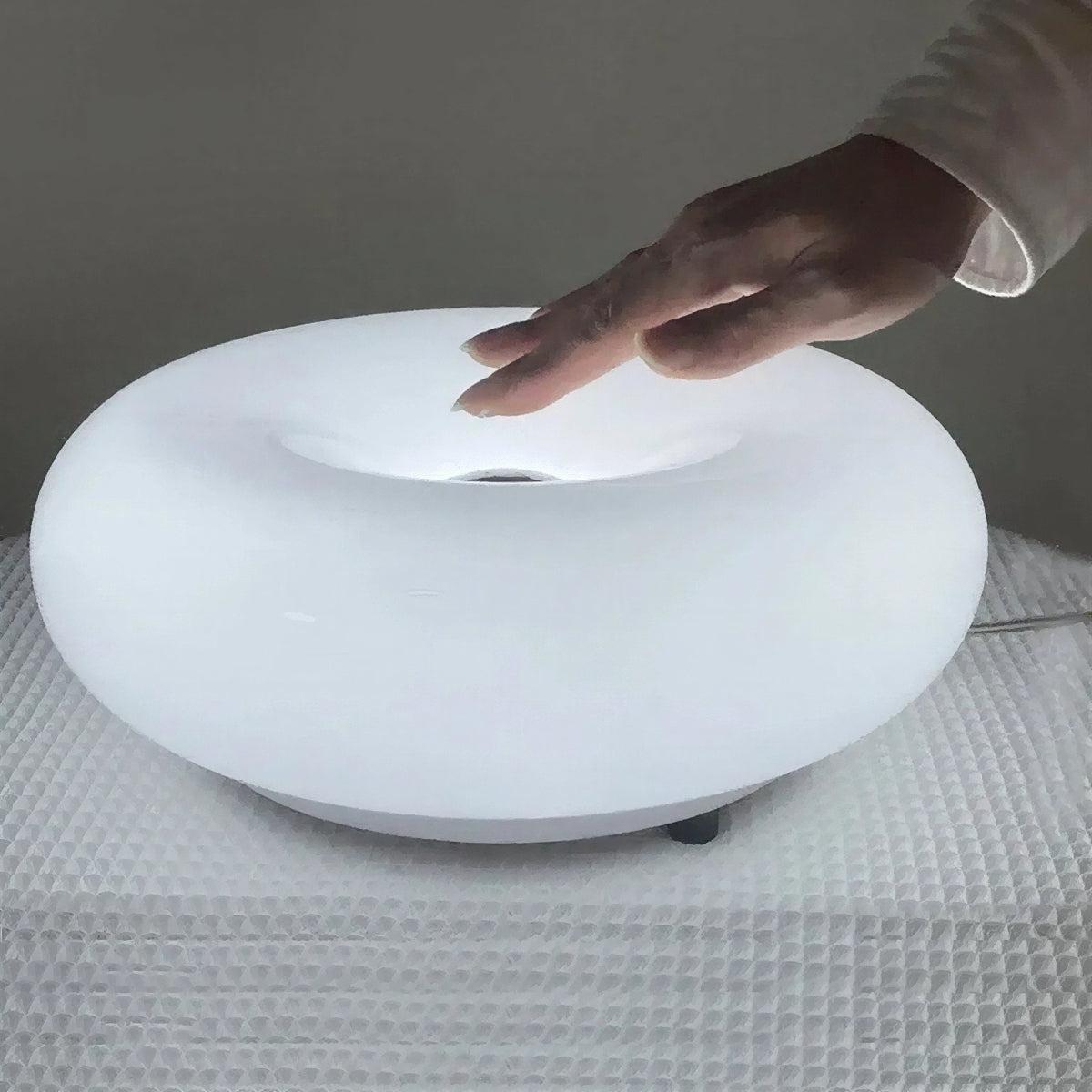 Wall and Table Lamp Light With Bauhaus Styled Dimmable Atmospheric Donut
