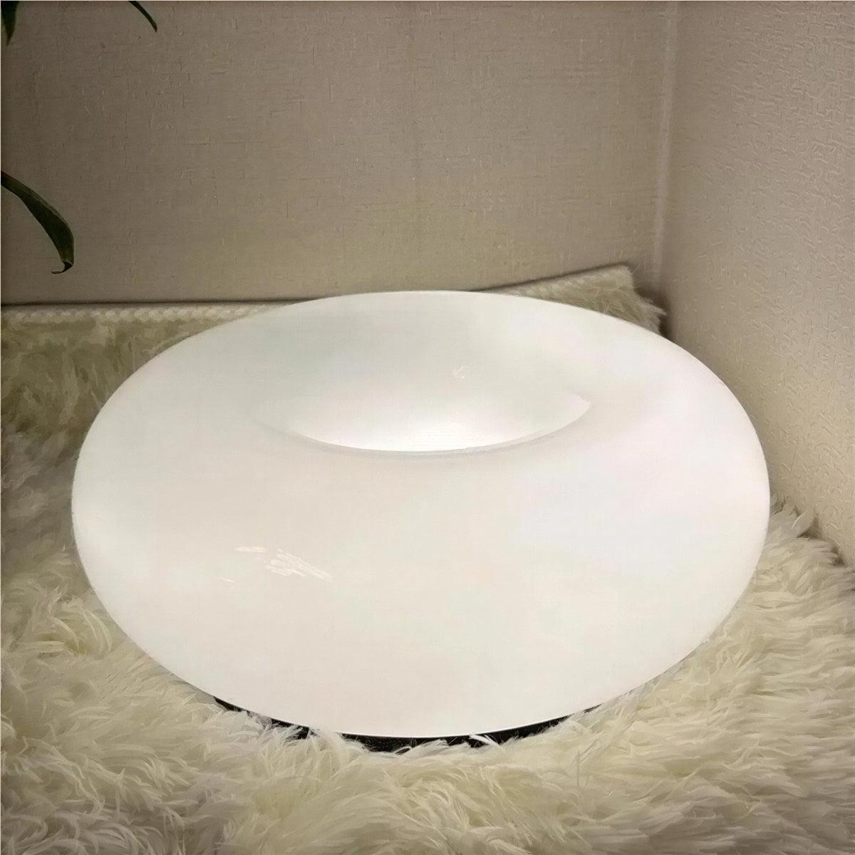 Wall and Table Lamp Light With Bauhaus Styled Dimmable Atmospheric Donut