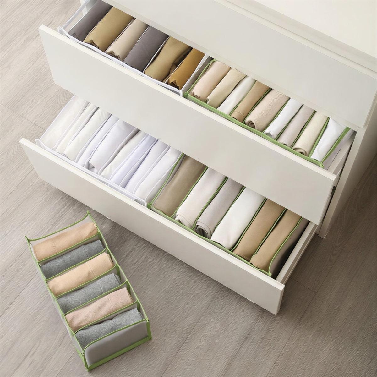 Wardrobe Organiser And Drawer Dividers For Efficient Clothes Storage