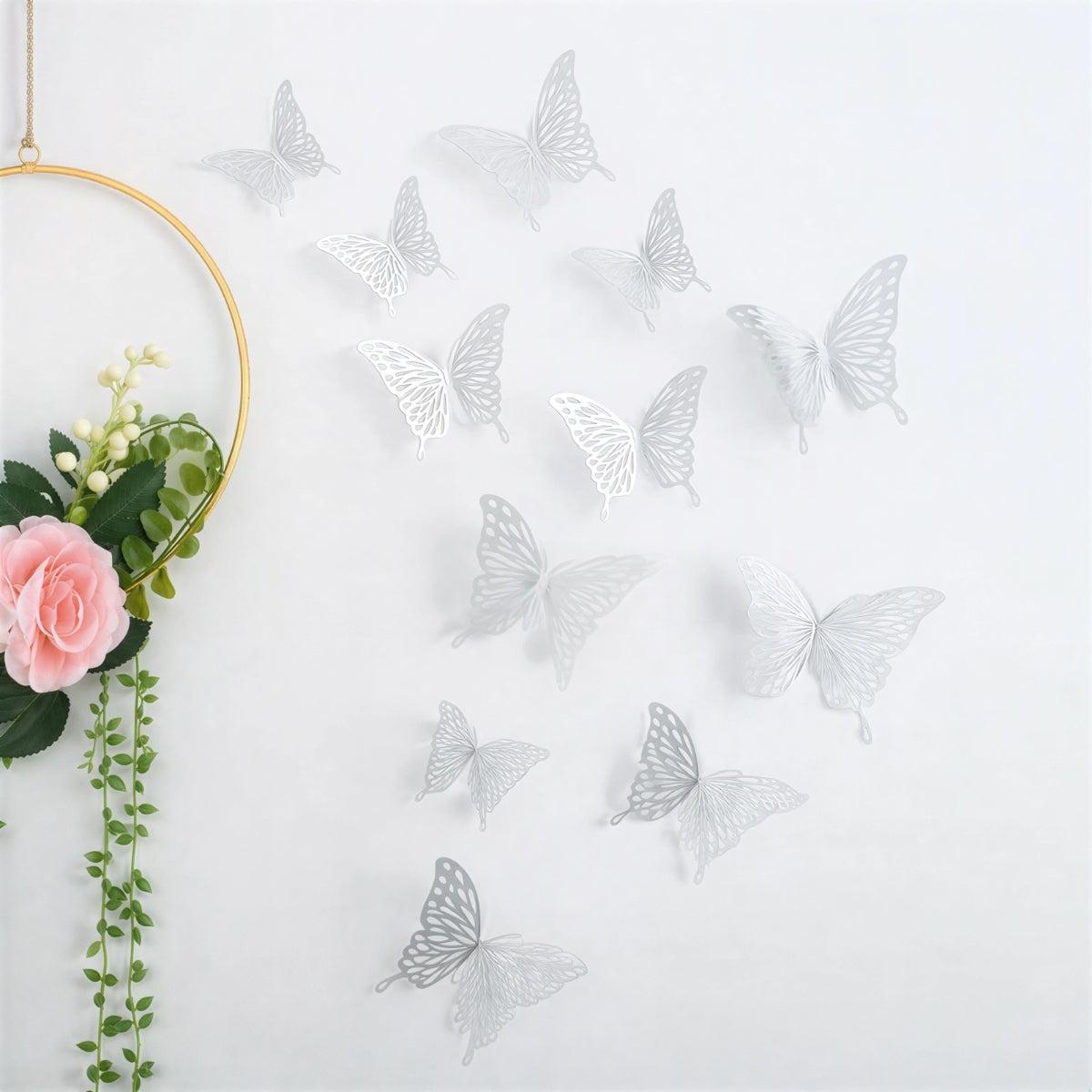 3D Butterfly Wall Stickers With Realistic Look