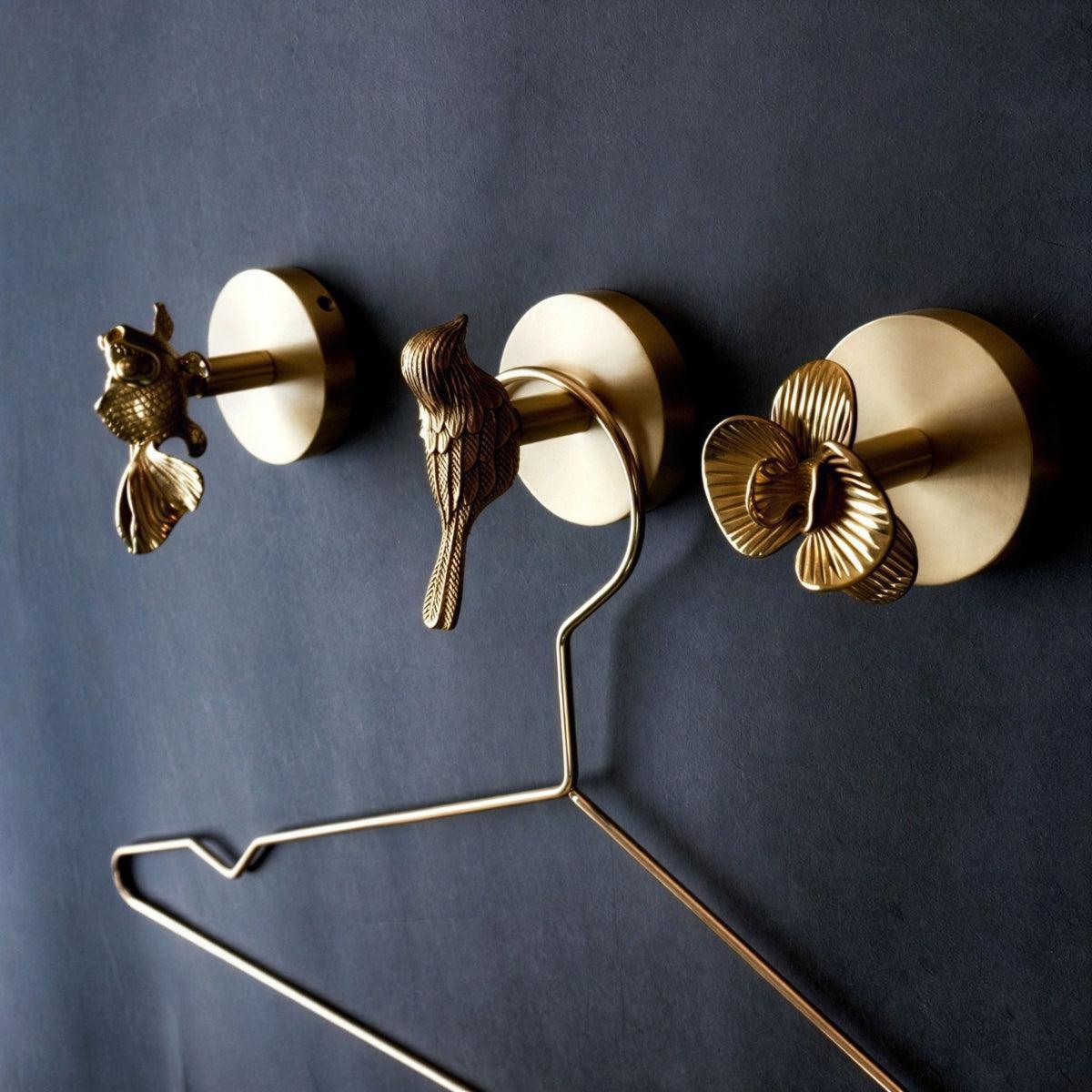 Animal Styled Wall Mounted Coat Rack With Decorative Hook