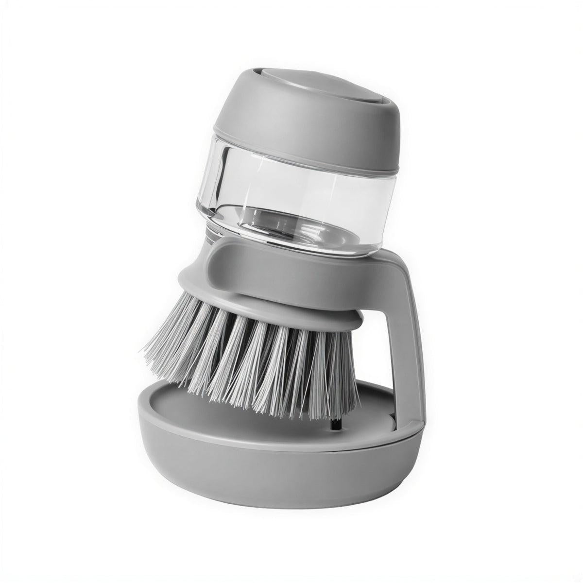 Automatic Washing Up Dish Scrubber Brush With Integrated Soap Dispenser