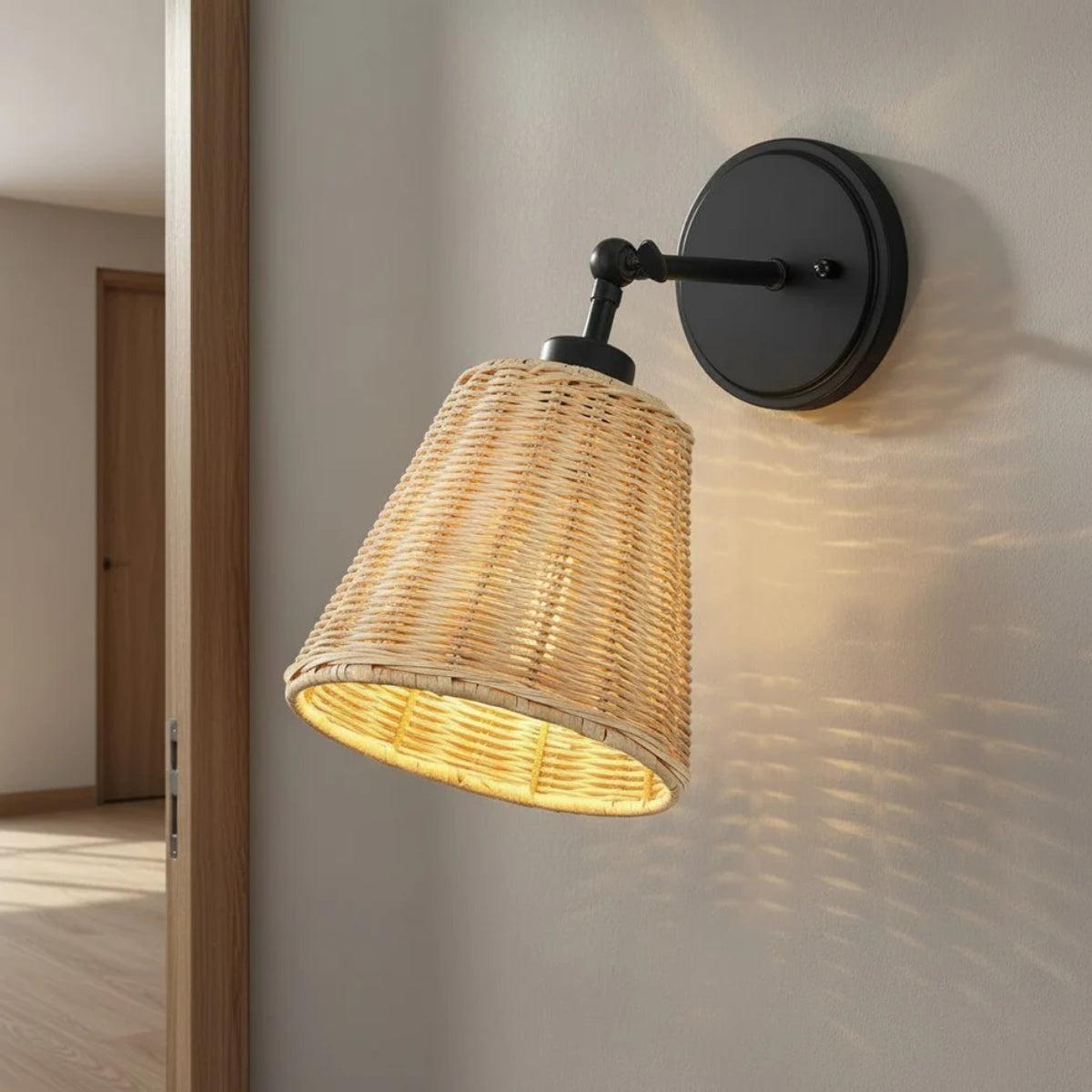 Battery Powered Wireless Wall Light With Bell Shape
