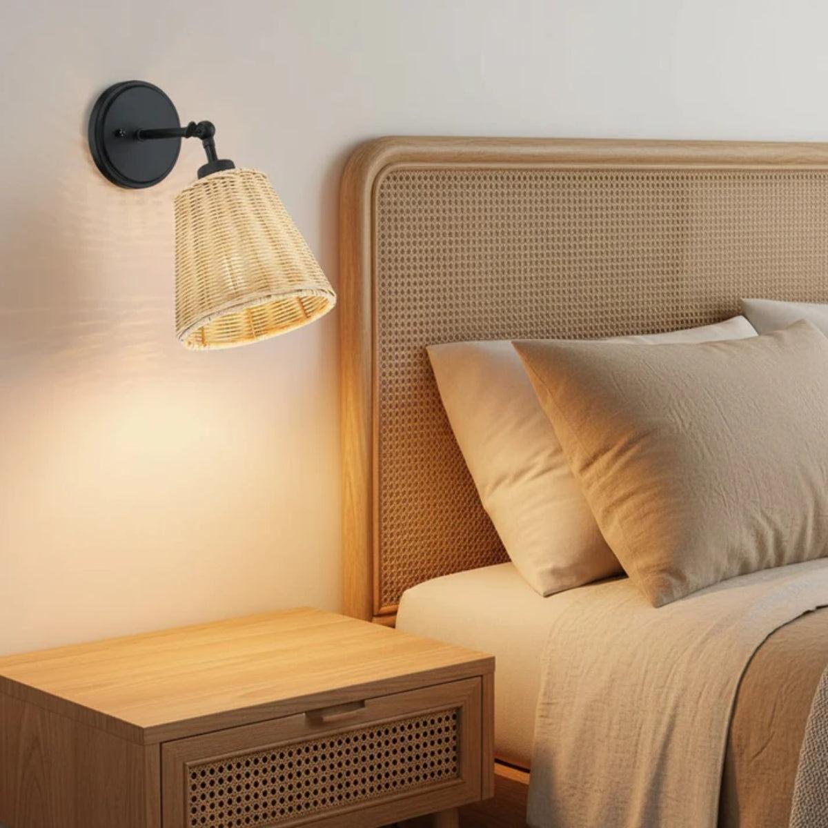 Battery Powered Wireless Wall Light With Bell Shape