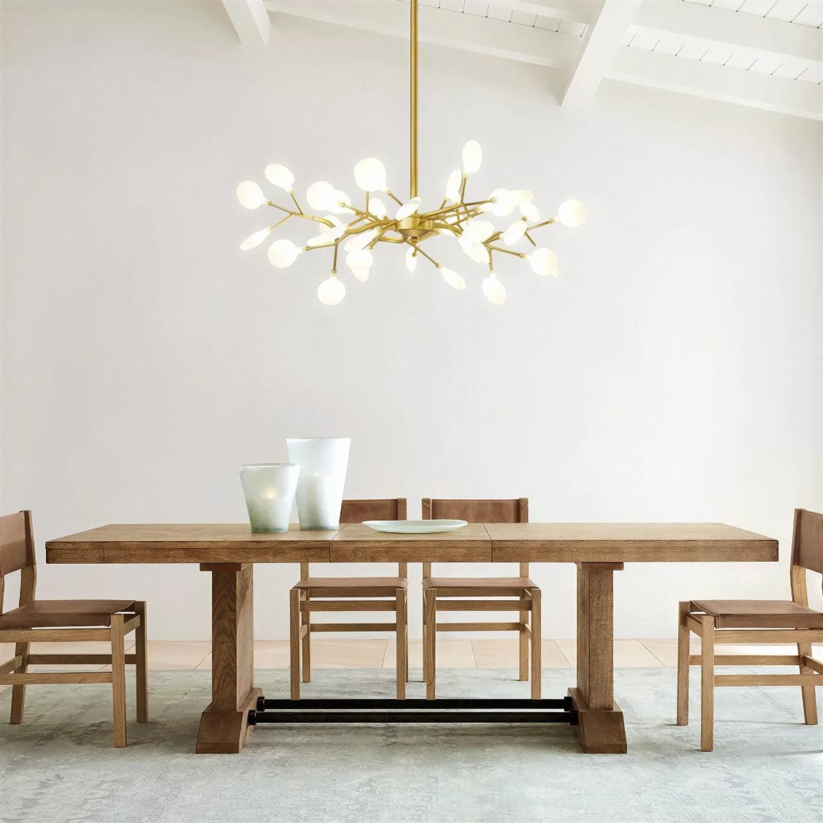 Ceiling Light With Modern Firefly Sputnik Branching Chandelier Design