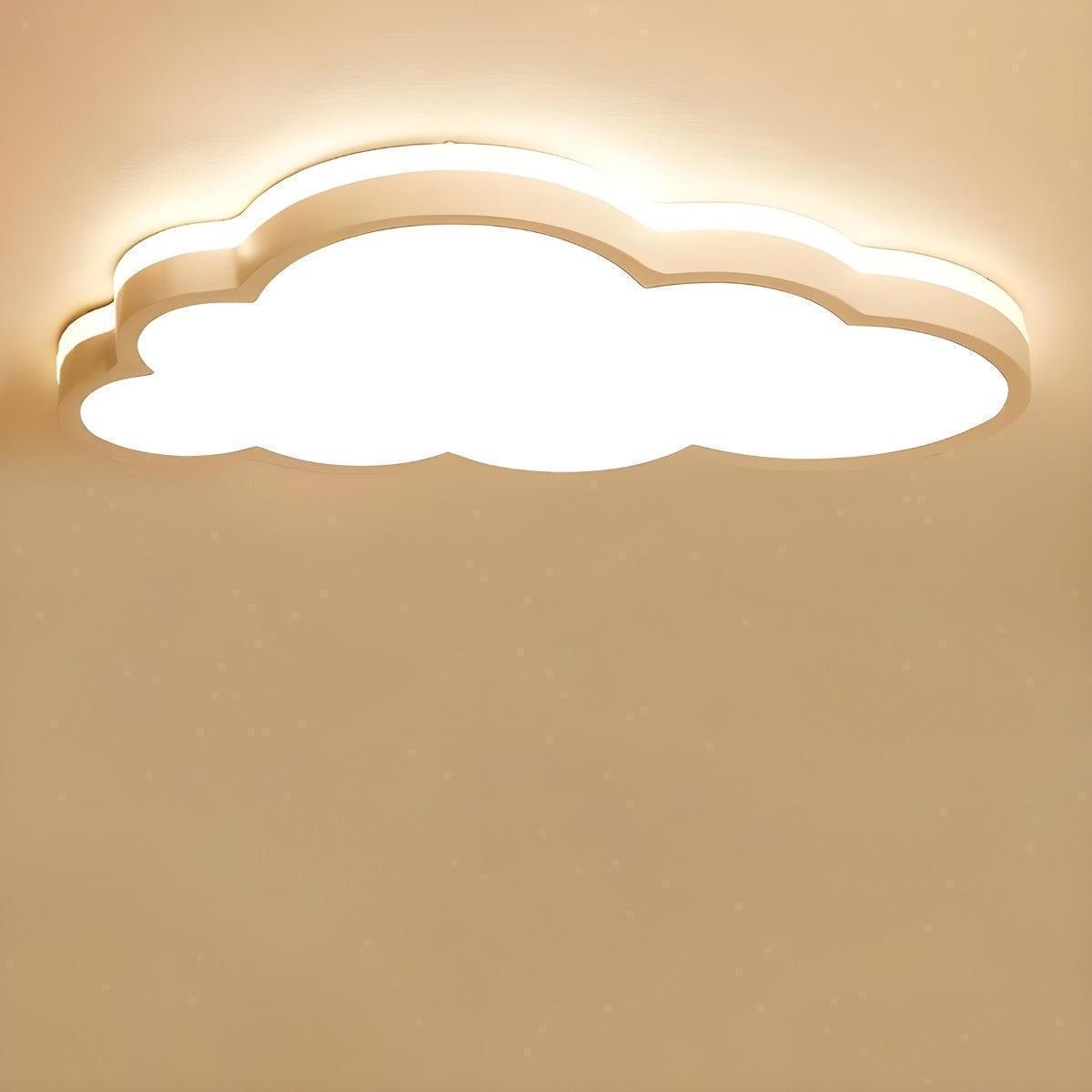 Cloud Shaped Modern LED Flush Mount Decorative Ceiling Light