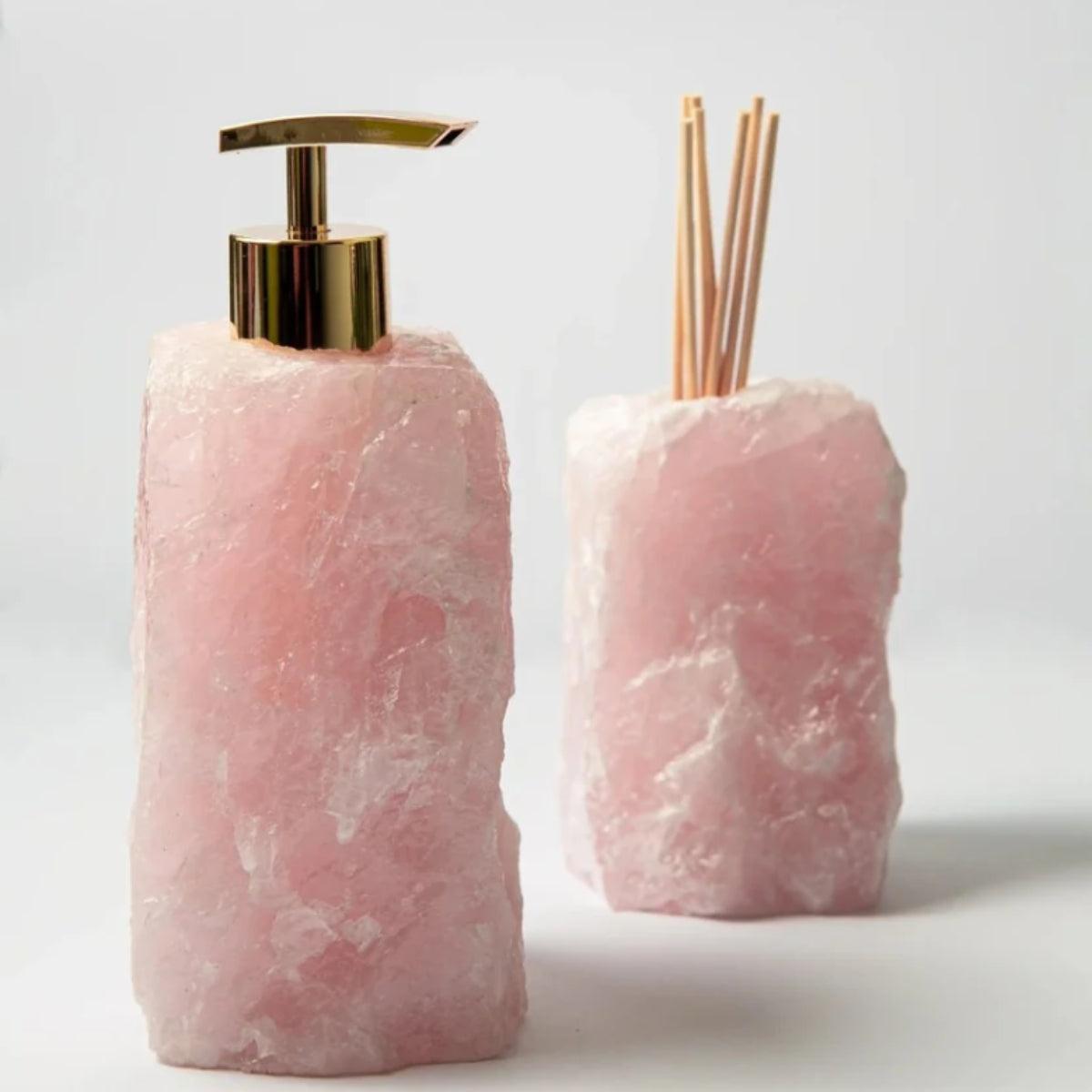 Crystal Gemstone Bathroom Soap Dispenser