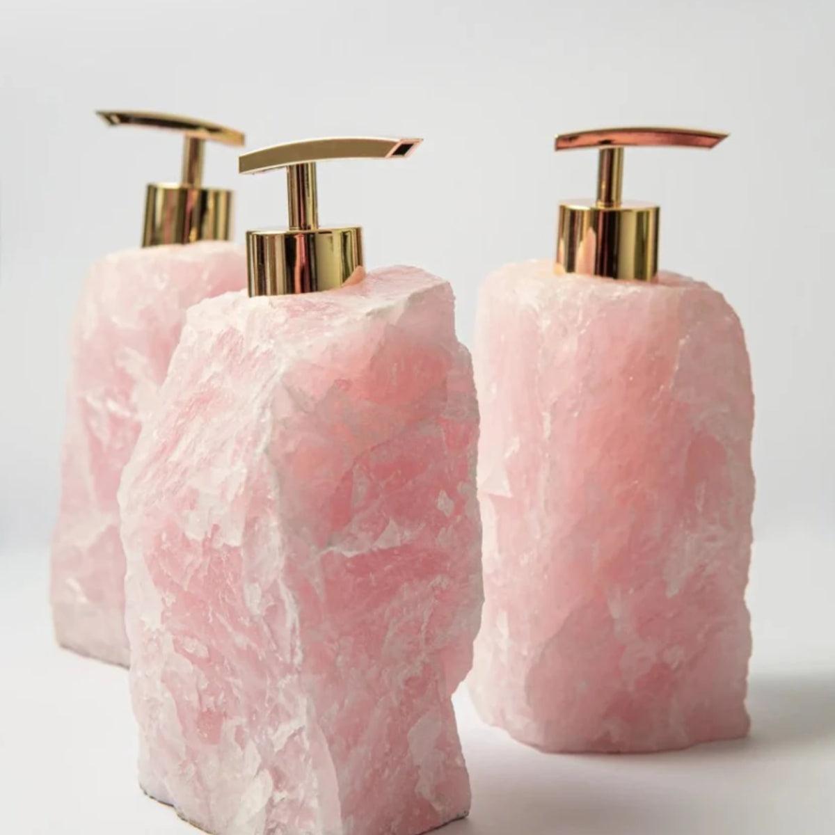 Crystal Gemstone Bathroom Soap Dispenser