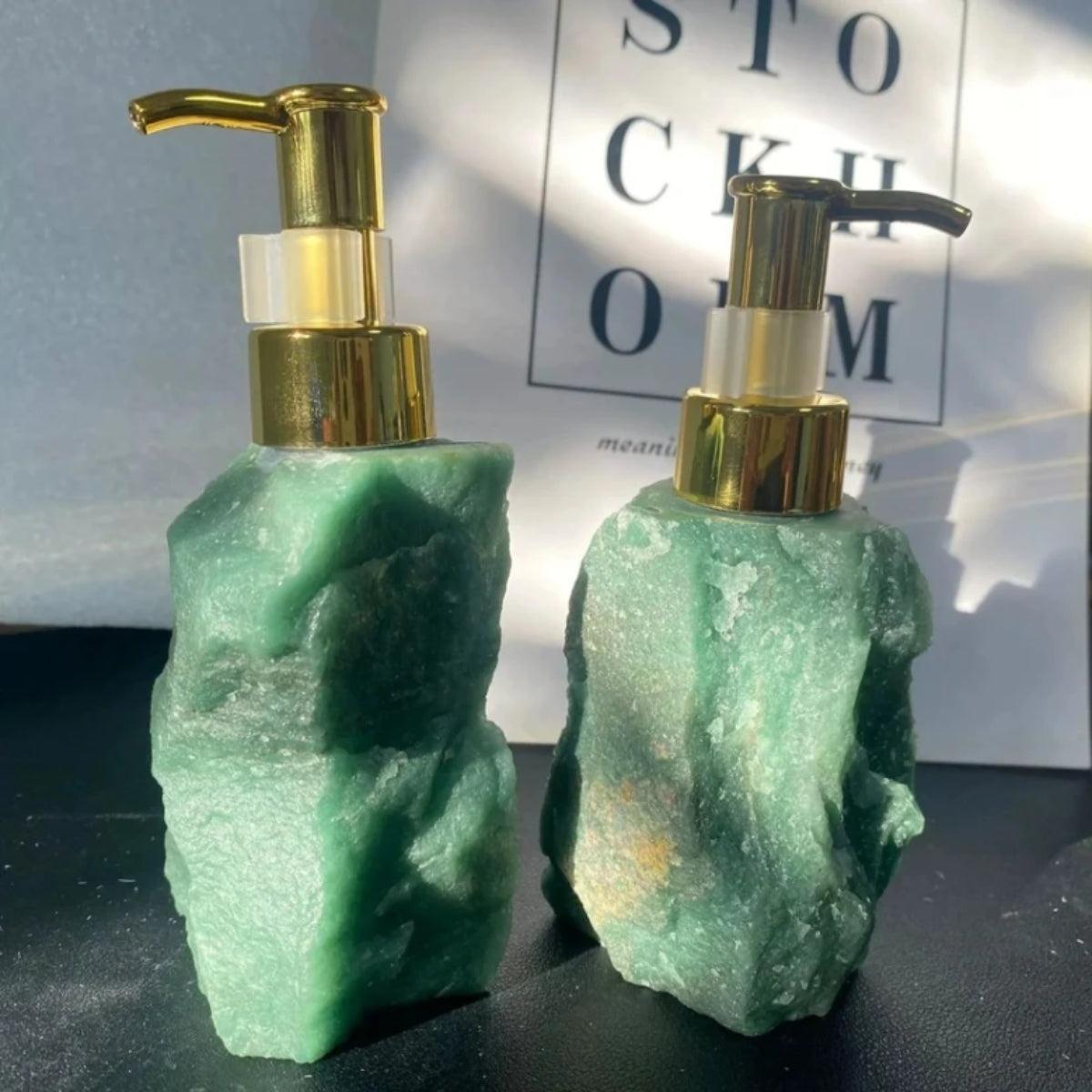 Crystal Gemstone Bathroom Soap Dispenser