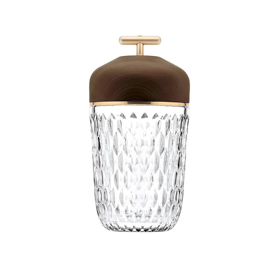 Decorative Modern Table Lamp With Glass Crystal Effect Lighting