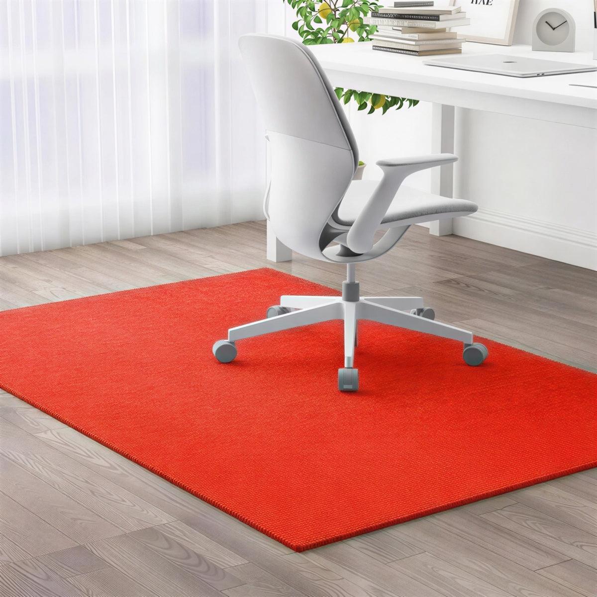 Desk Chair Carpet Mat Protector With Non-Slip Surface Protection
