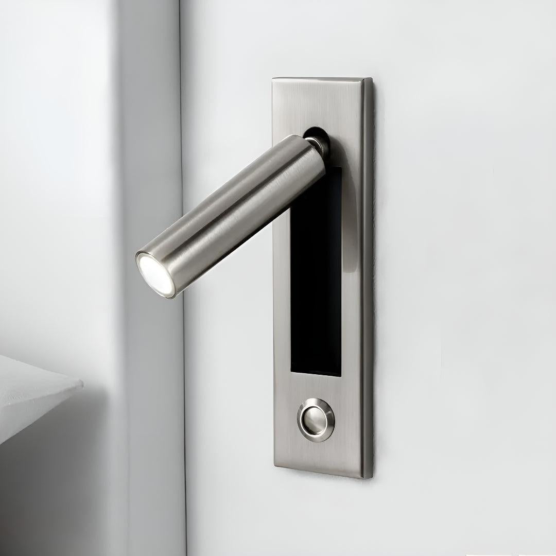 Embedded LED Wall Reading Light Adjustable