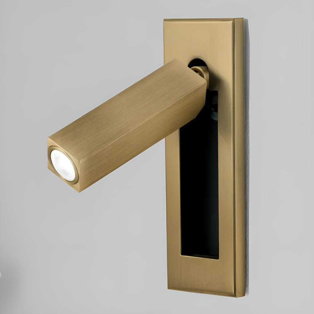 Embedded LED Wall Reading Light Adjustable