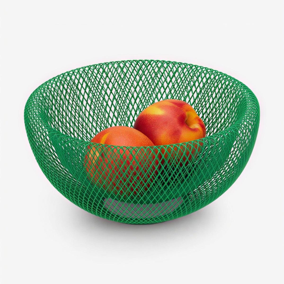 Fruit Bowl With Double Walled Ventilated Design For Tables and Benches