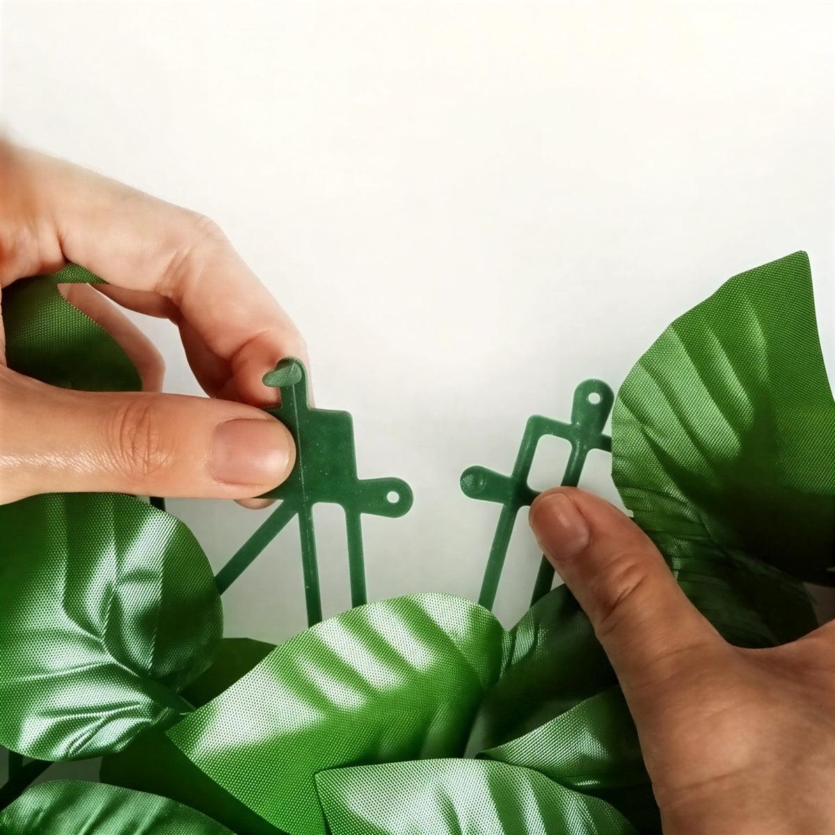 Garden Fence Privacy Screen With High Density Artificial Ivy Leaves