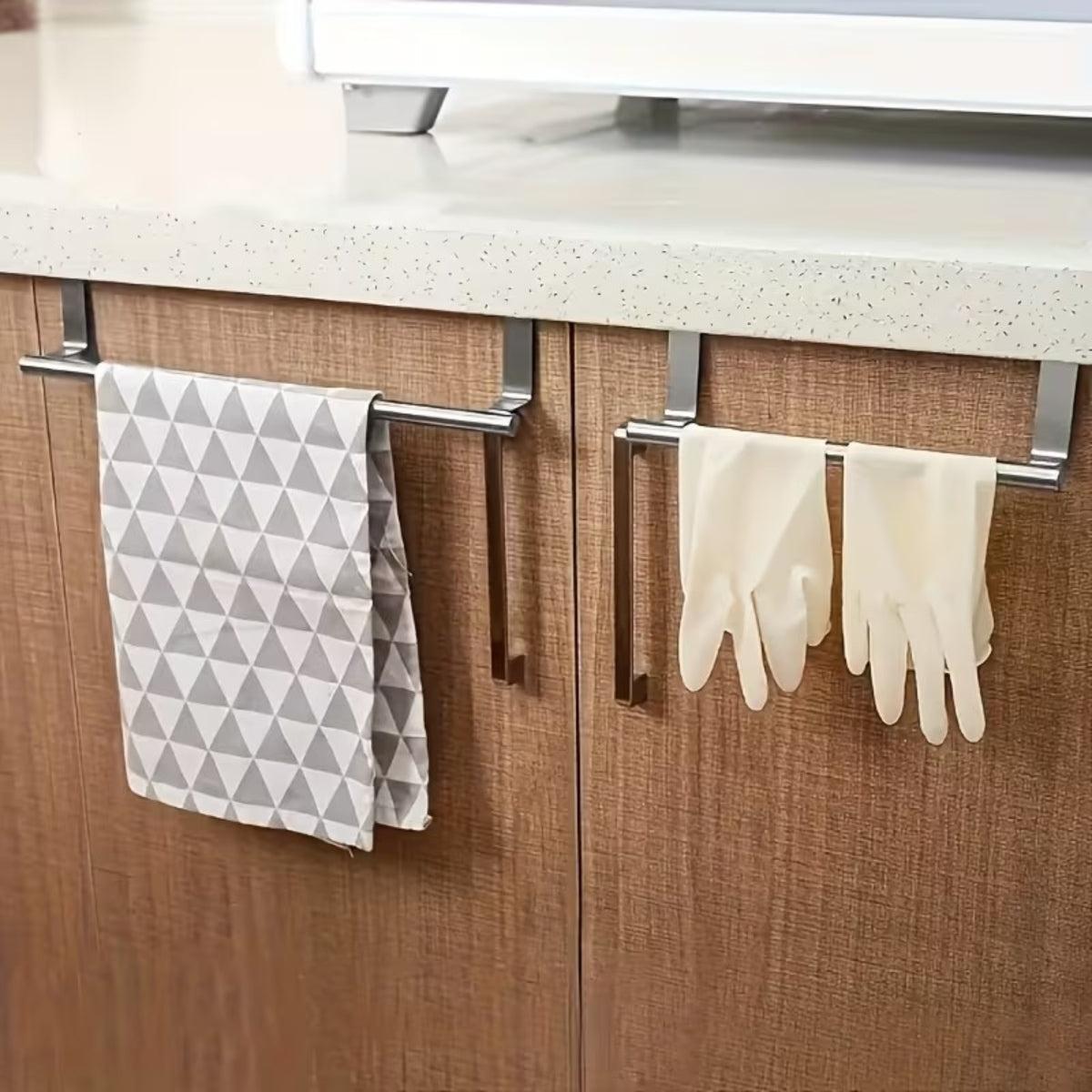 Hand Towel Rail With Over Door Cabinet Holder