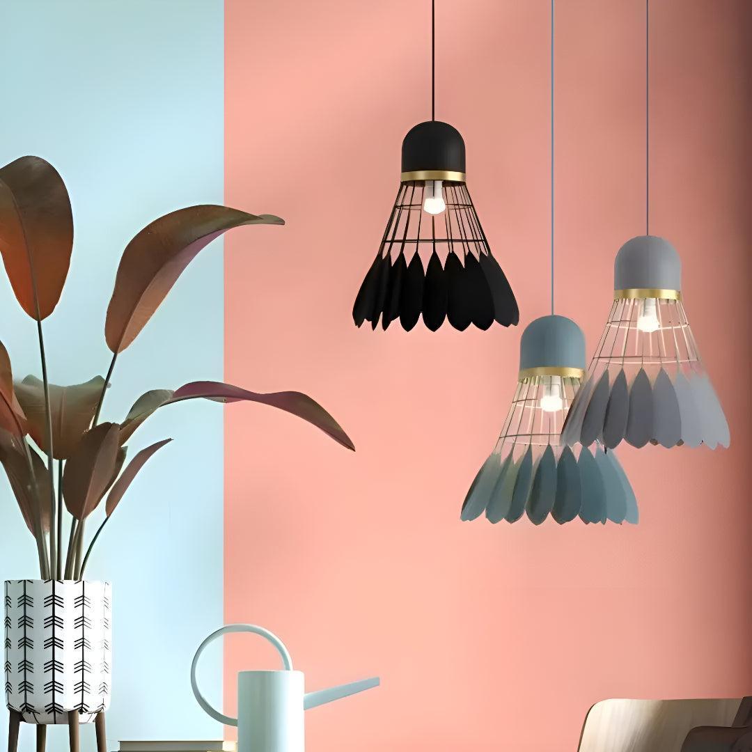Metal Flower Ceiling Light For Kitchen Pendant Lighting