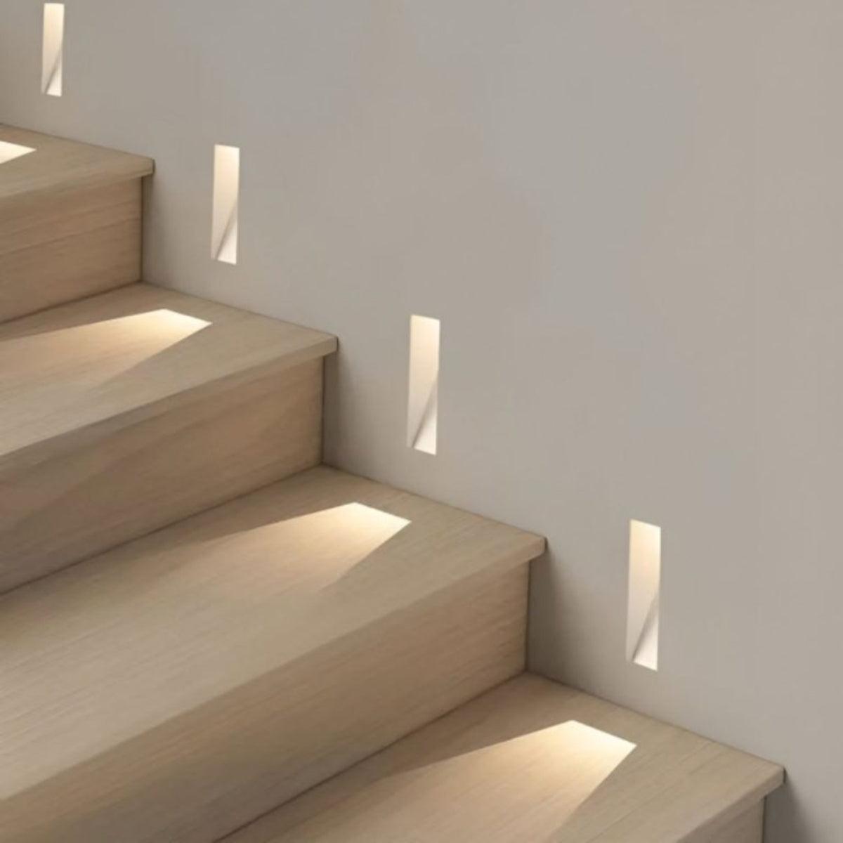 Minimalist LED Step Lights For Staircases Hallways And Bedrooms