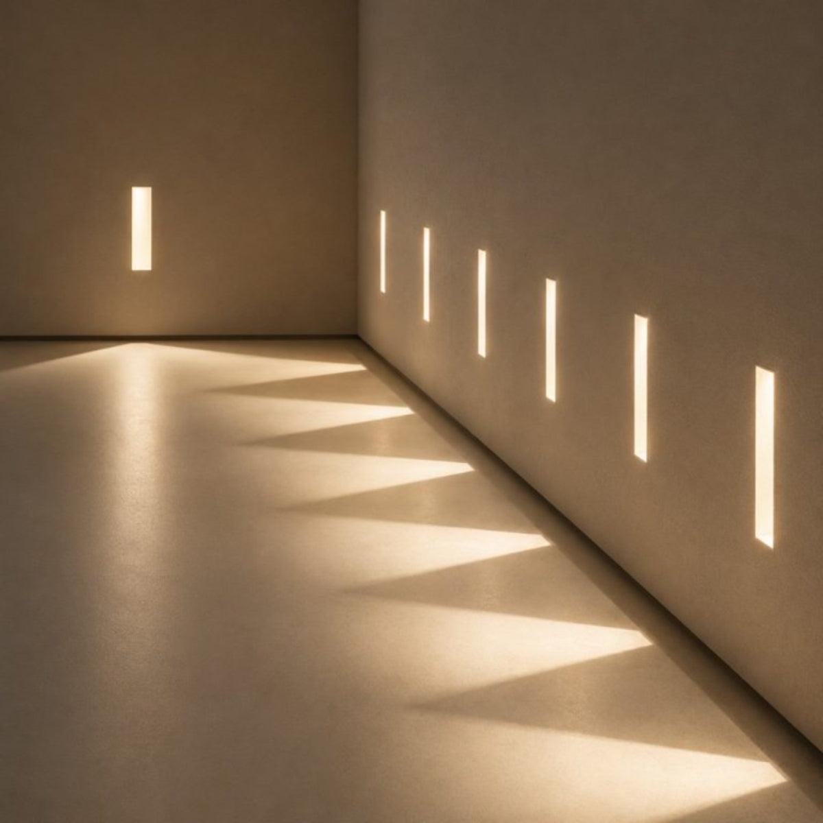 Minimalist LED Step Lights For Staircases Hallways And Bedrooms
