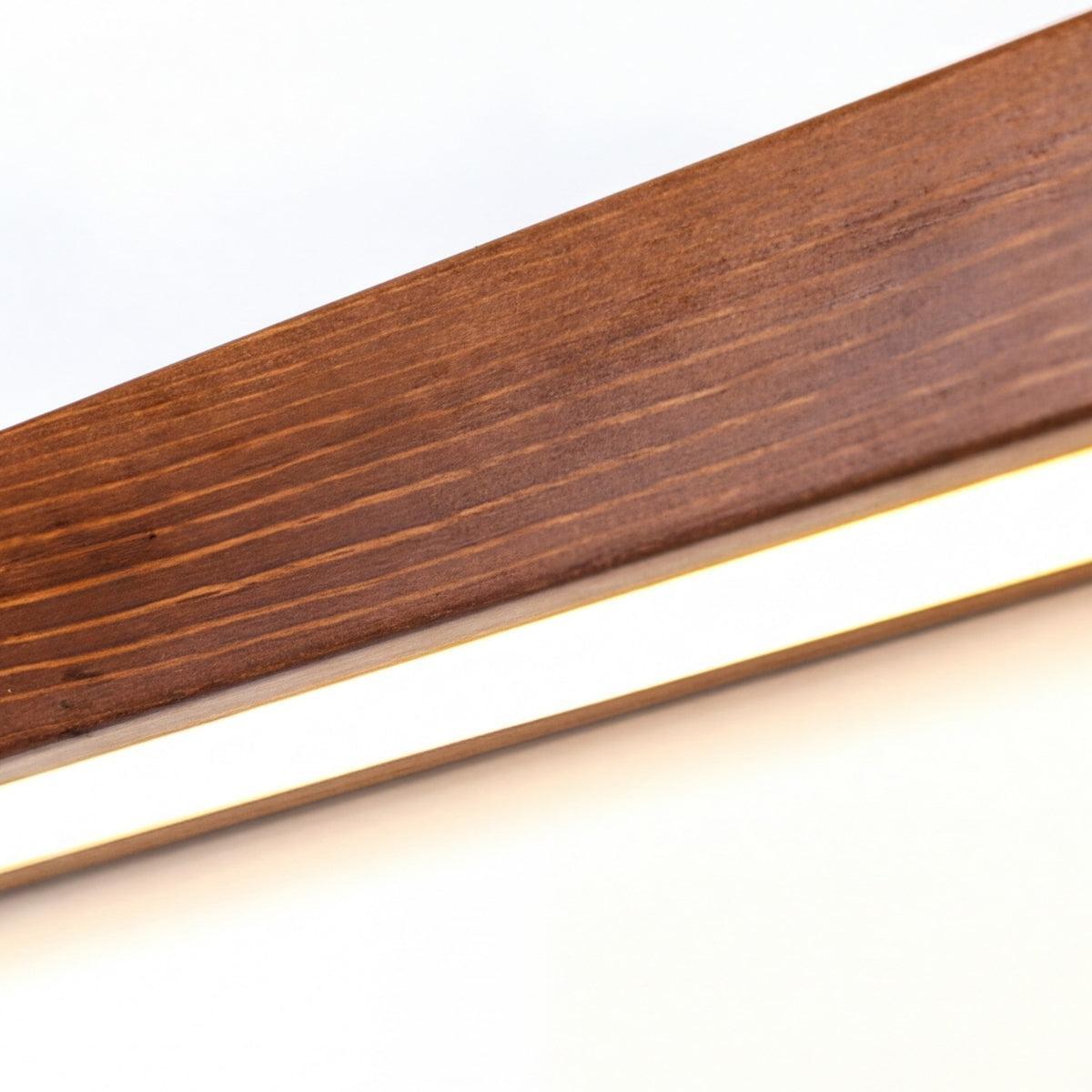Modern Above Mirror Wall Light With Linear Downlight