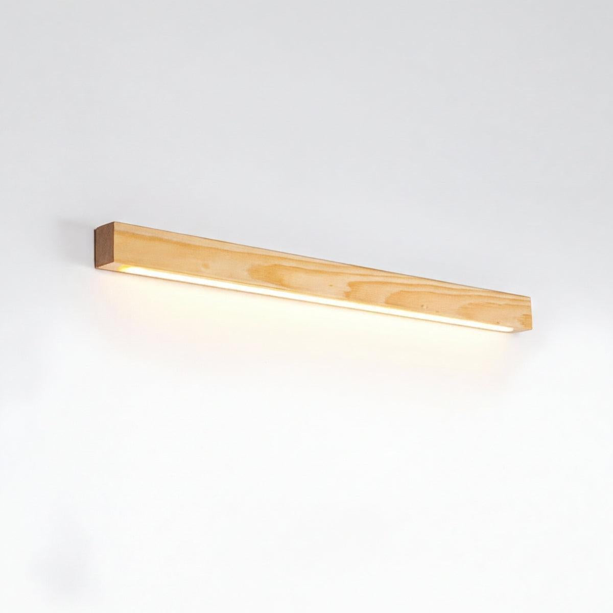 Modern Above Mirror Wall Light With Linear Downlight