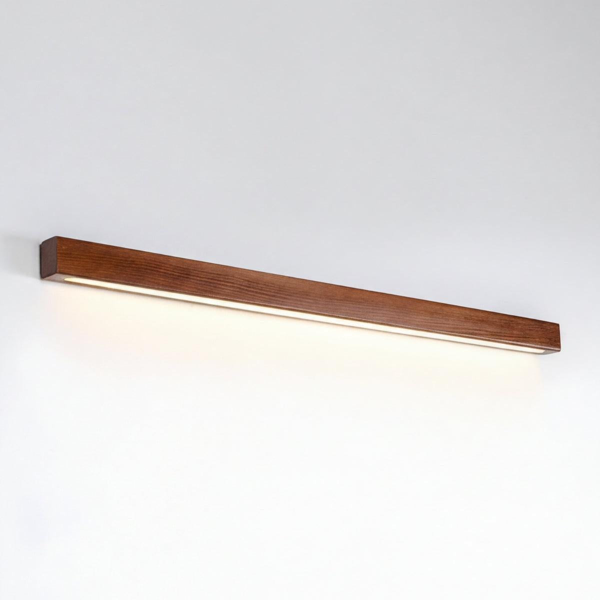 Modern Above Mirror Wall Light With Linear Downlight