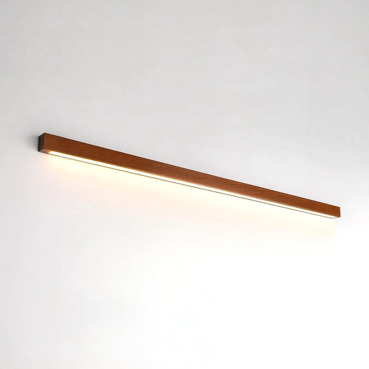 Modern Above Mirror Wall Light With Linear Downlight