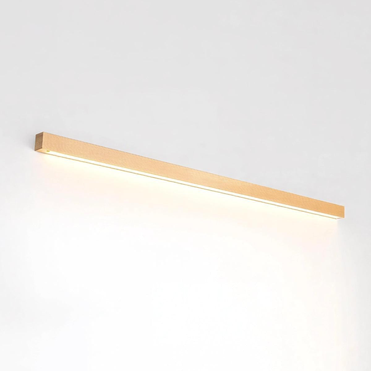 Modern Above Mirror Wall Light With Linear Downlight