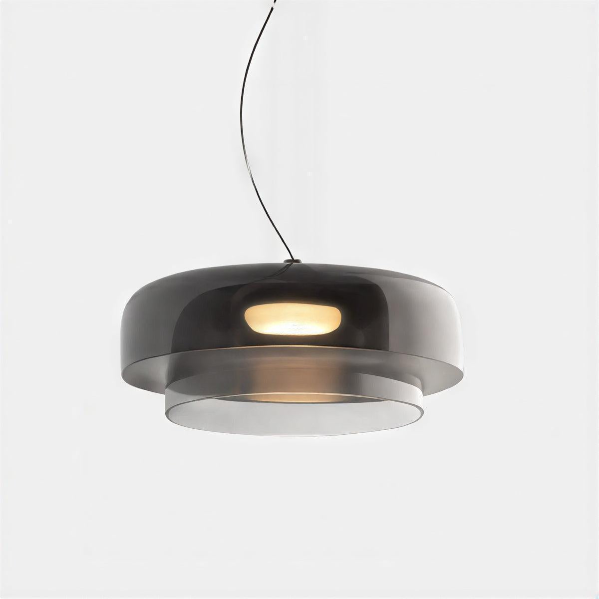 Modern Bauhaus Ceiling Pendant Light With Tiered Design