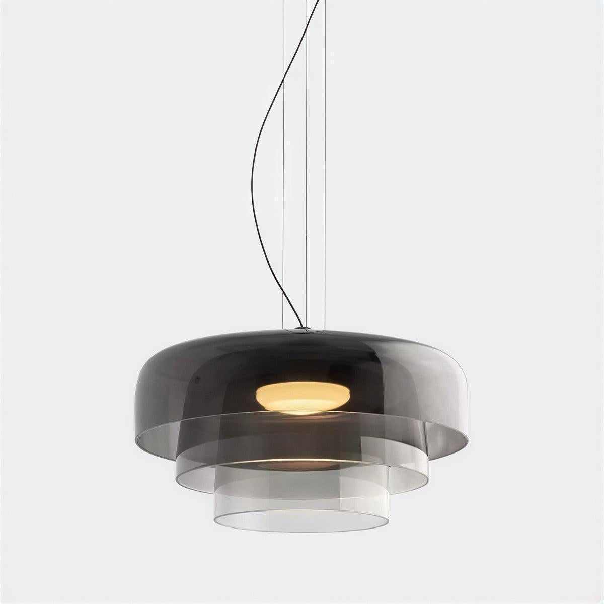 Modern Bauhaus Ceiling Pendant Light With Tiered Design