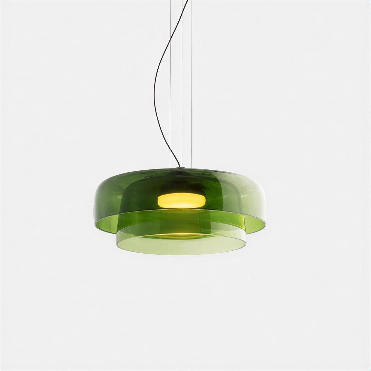 Modern Bauhaus Ceiling Pendant Light With Tiered Design