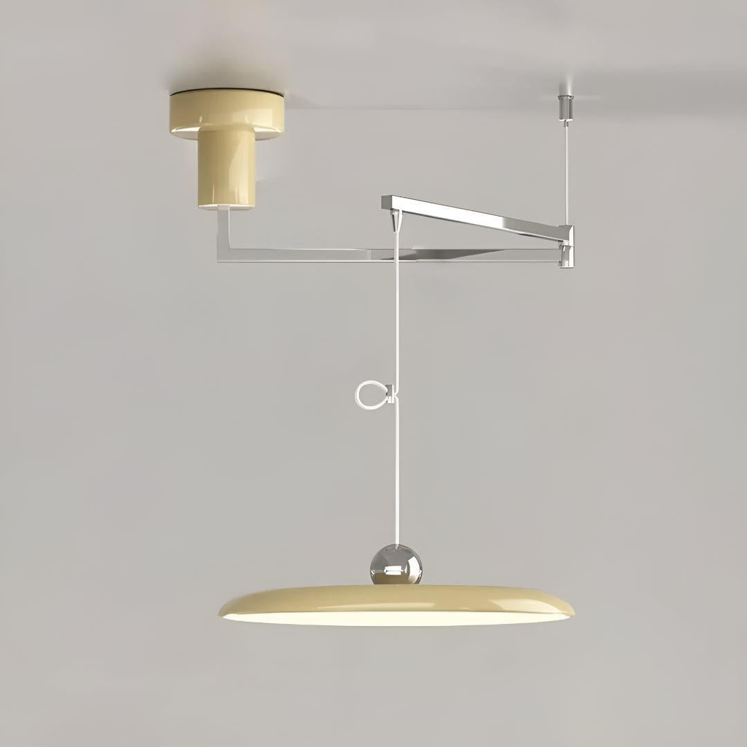 Modern Ceiling Light with Adjustable Swing Arm Pendant Lamp