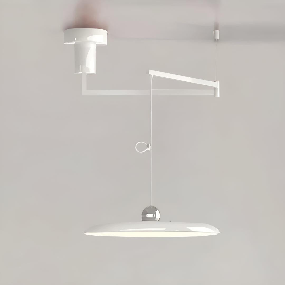 Modern Ceiling Light with Adjustable Swing Arm Pendant Lamp