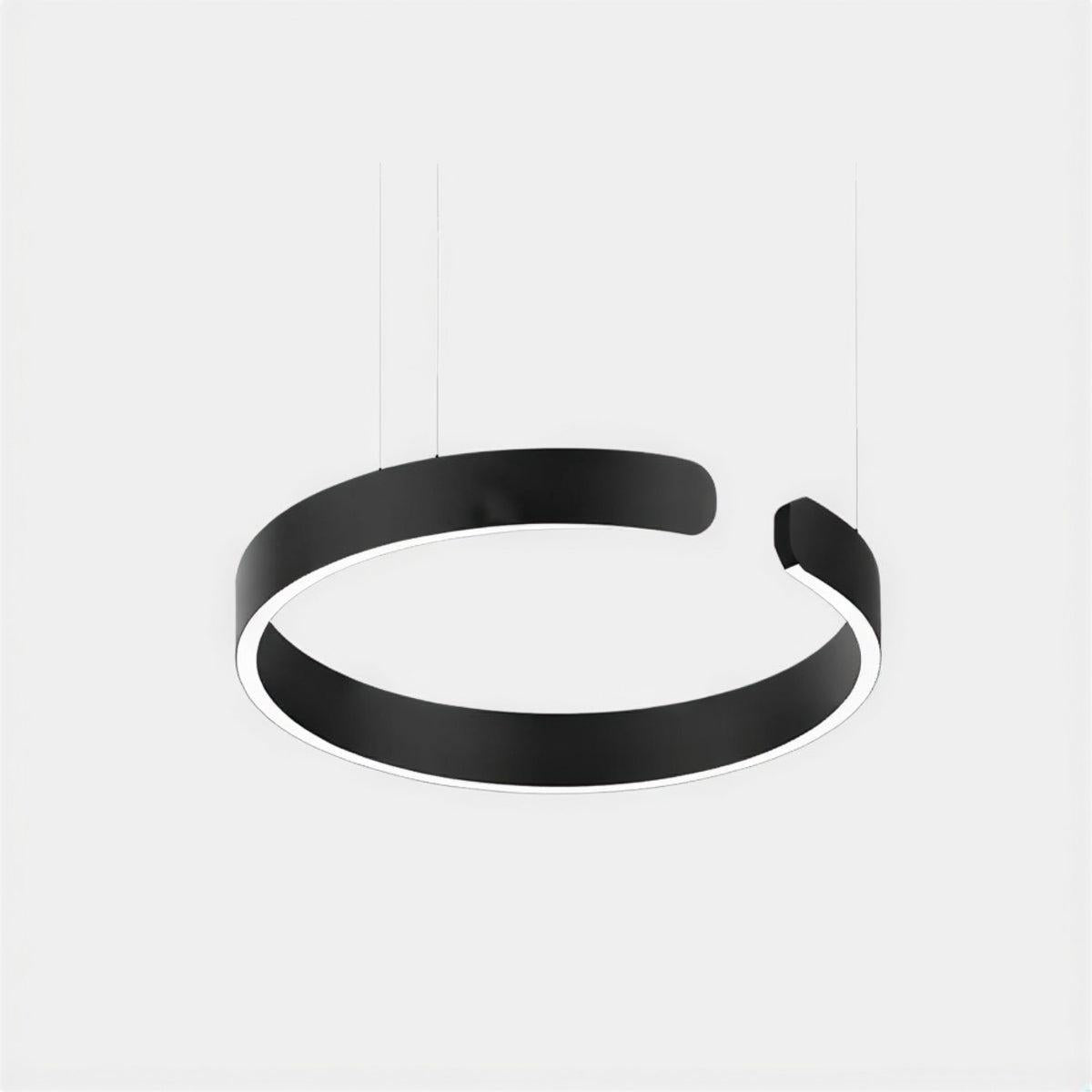 Modern Circular LED Halo Chandelier Pendant Ceiling Light
