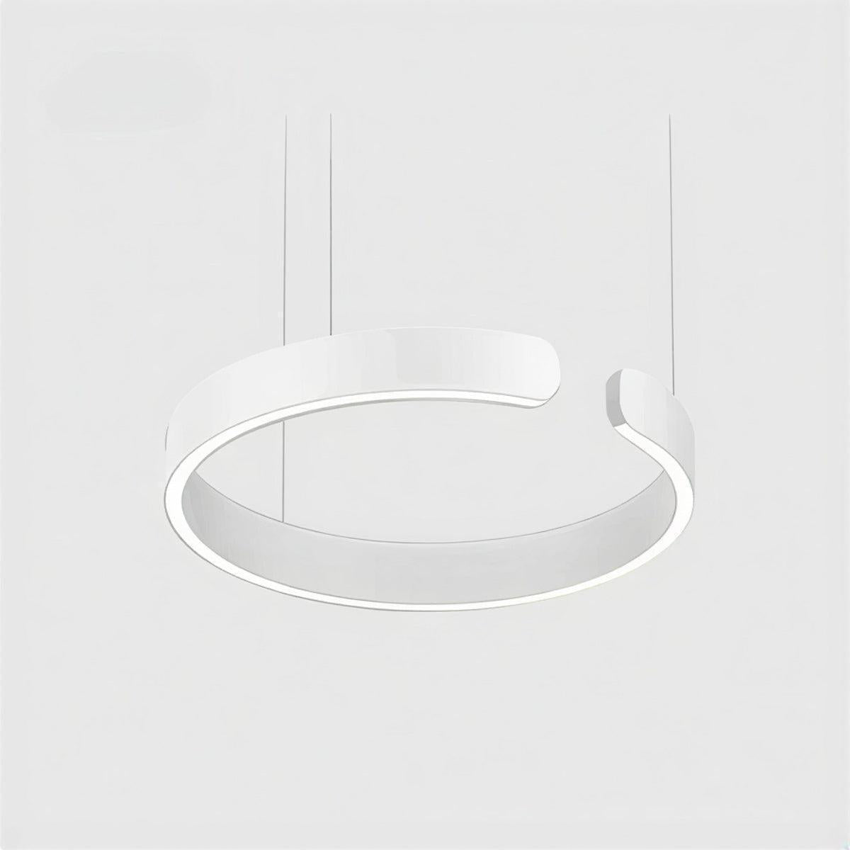 Modern Circular LED Halo Chandelier Pendant Ceiling Light
