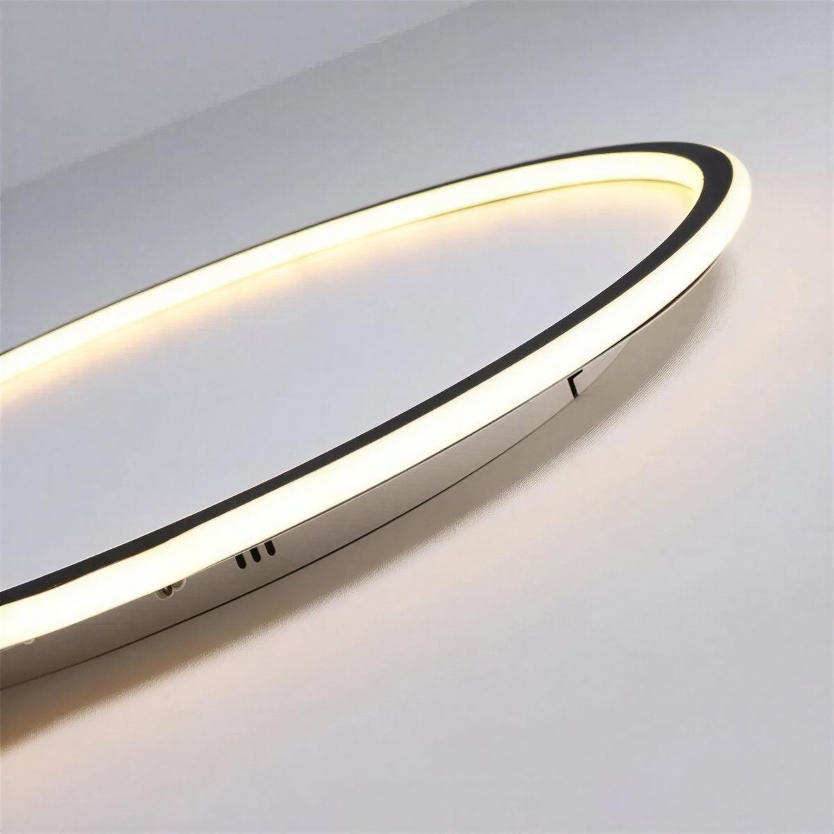 Modern Circular Round Ceiling Lights With Flush Mount Fitting