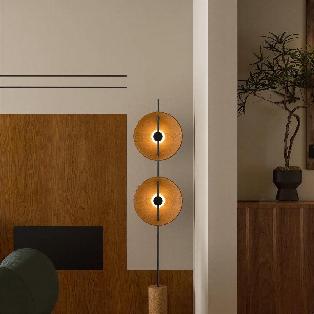 Modern Floor Lamp With Sculptural Minimalist Design