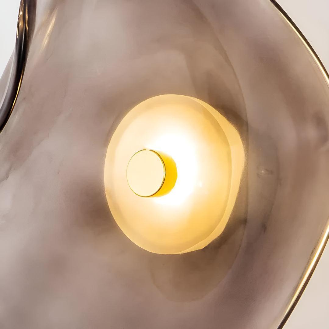 Modern Glass Shade Wall Light Sconce