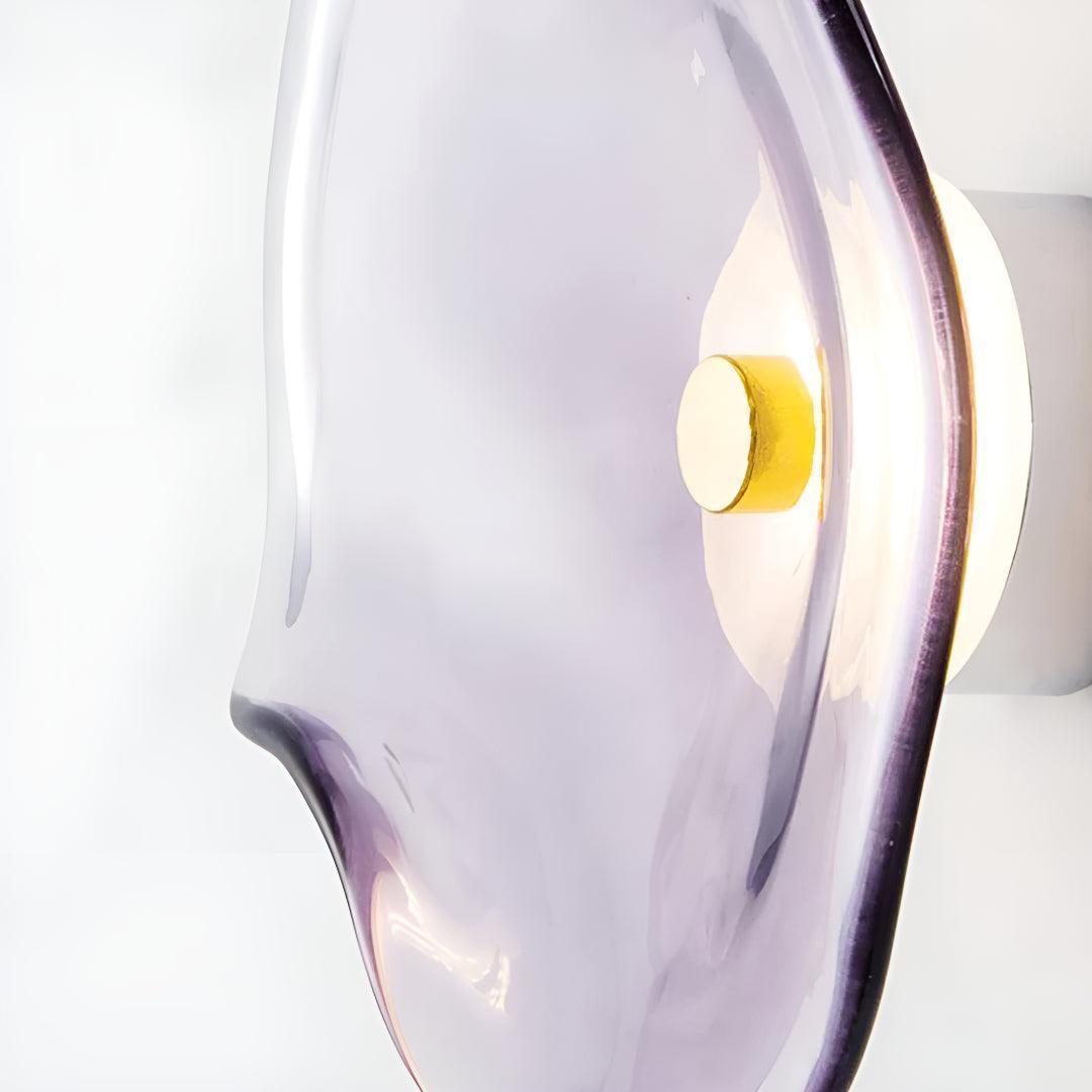 Modern Glass Shade Wall Light Sconce