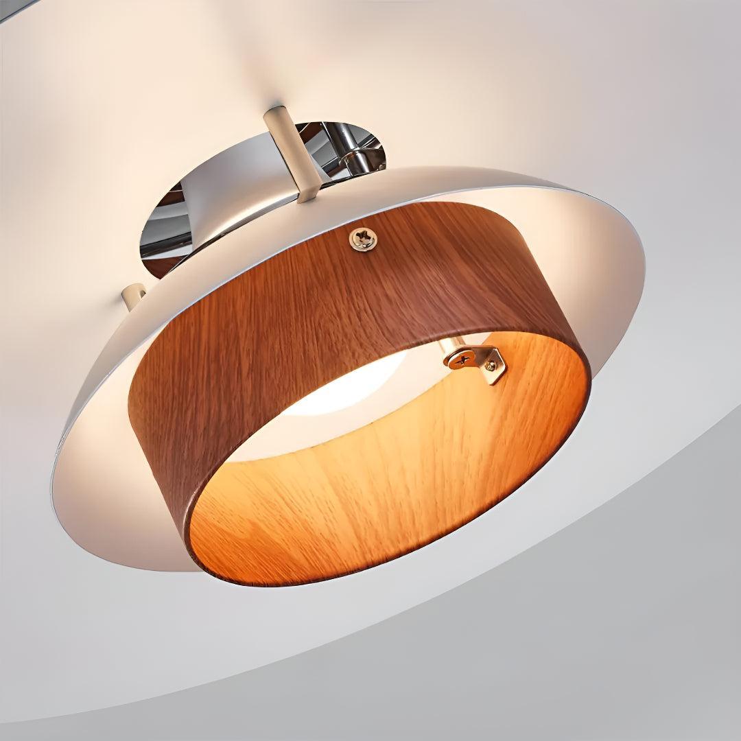 Modern Metal Pendant Light With Adjustable Swing Arm Design
