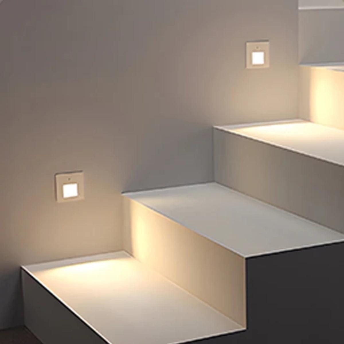 Modern Minimalistic Recessed Wall Lights For Hallway or Staircase