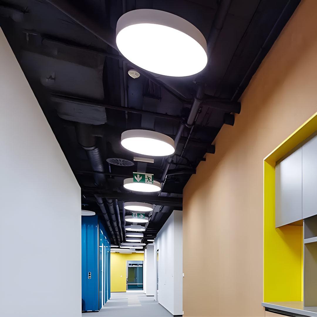 Modern Round Office Ceiling Light for Workspaces