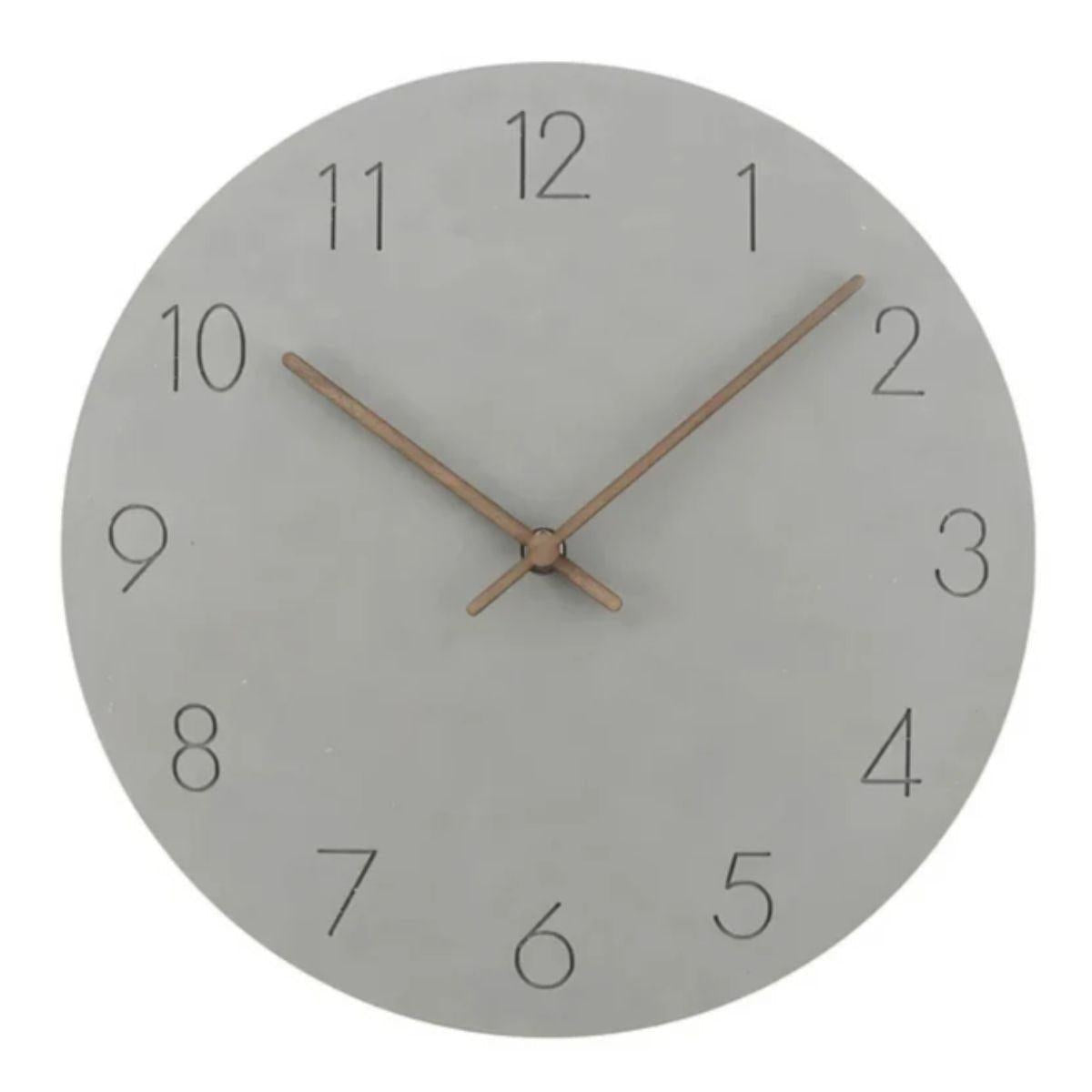 Modern Silent Wall Clock With Quiet Quartz Movement