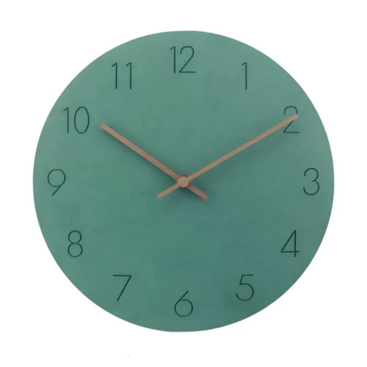 Modern Silent Wall Clock With Quiet Quartz Movement